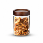 Glass Jars With Acacia Wooden Lid