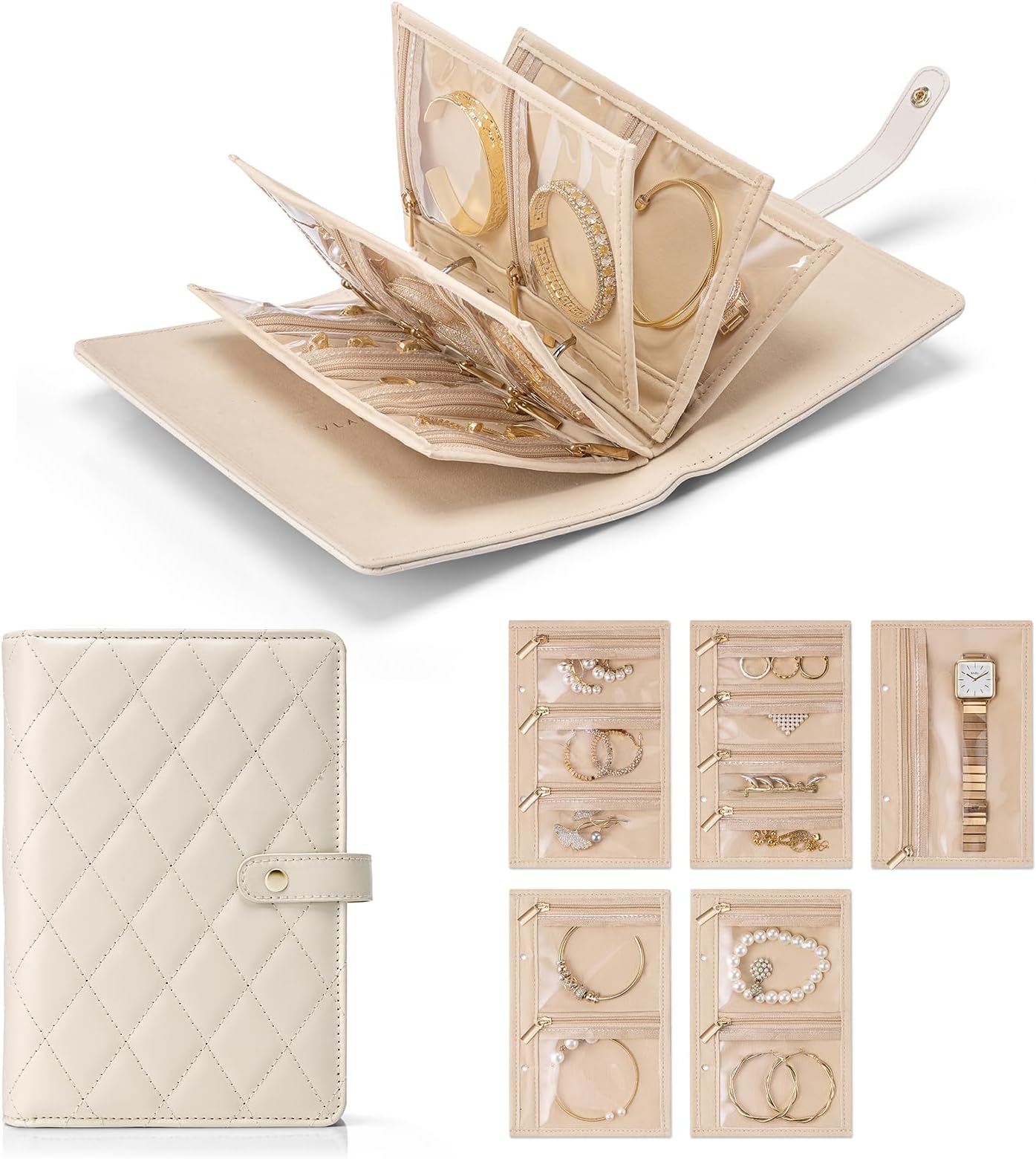 Travel Jewellery Organizer Case