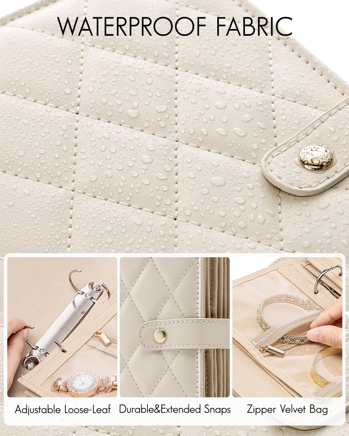 Travel Jewellery Organizer Case