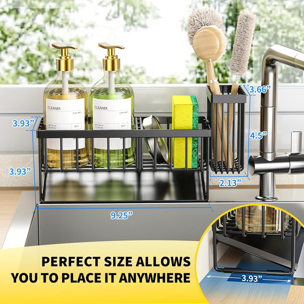 Self-Draining Sink Organizer