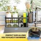 Self-Draining Sink Organizer
