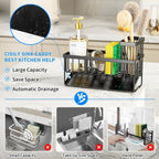 Self-Draining Sink Organizer