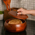 Mango Wood Wooden Roti Box
