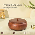 Mango Wood Wooden Roti Box